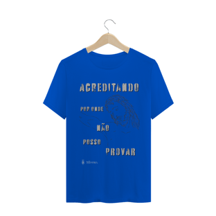 Nome do produtoCamiseta Acreditando (escura)