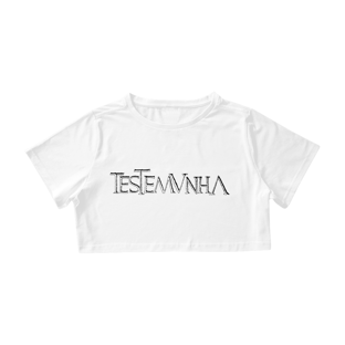 Nome do produtoTop Cropped Testemunha Básico escuro