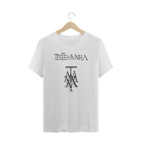 Camiseta Plus Size Testemunha Básica clara