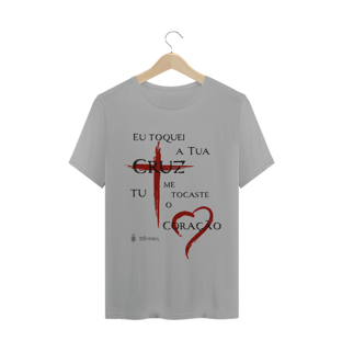 Nome do produtoCamiseta Toquei a Tua Cruz (clara)