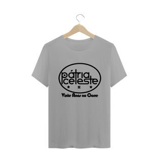 Nome do produtoCamiseta Pátria Celeste Vinte Anos no Corre (clara)