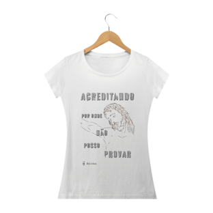 Nome do produtoBaby Look Acreditando (clara)