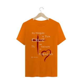 Nome do produtoCamiseta Toquei a Tua Cruz (escura)