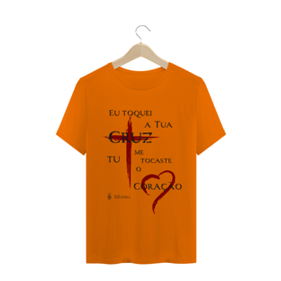 Nome do produtoCamiseta Toquei a Tua Cruz (clara)