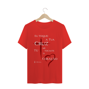 Nome do produtoCamiseta Toquei a Tua Cruz (escura)