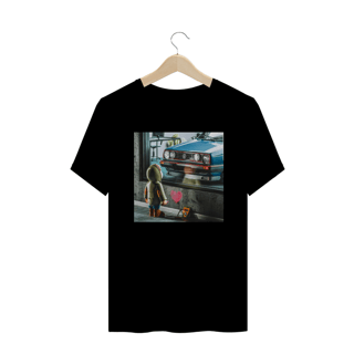 Garoto na vitrine golf gti