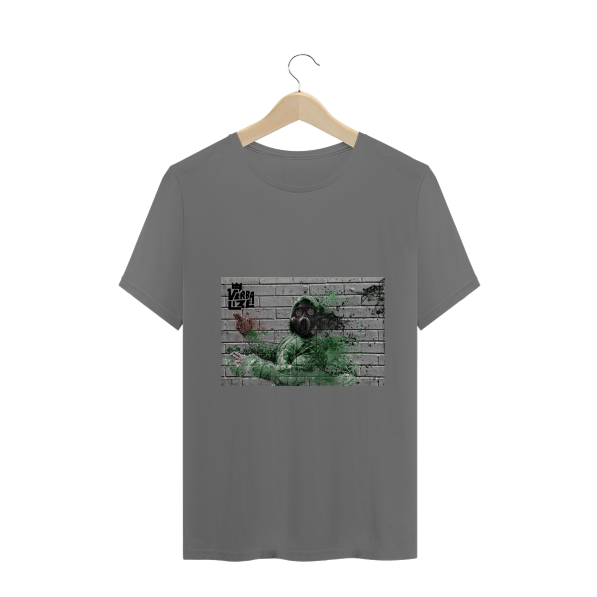 Nome do produto: Camiseta Smoke Green - Verbalize