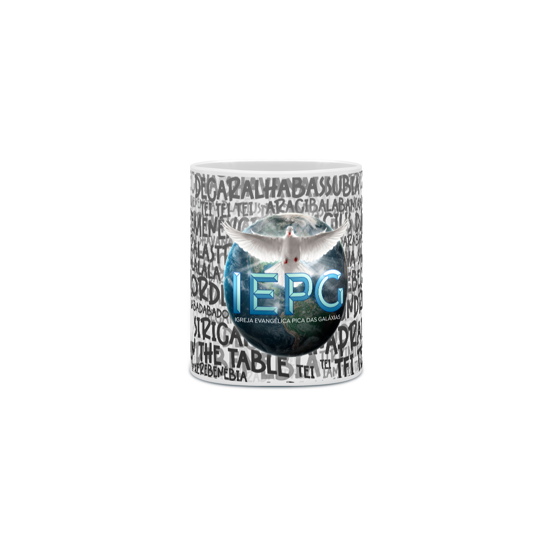 Nome do produto: Línguas Estranhas - Caneca