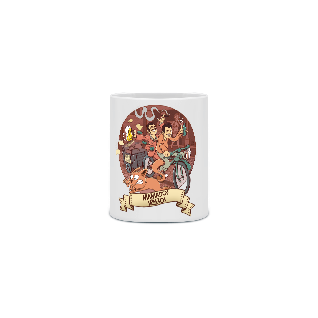 Nome do produto: Mamados Irmãos - Caneca
