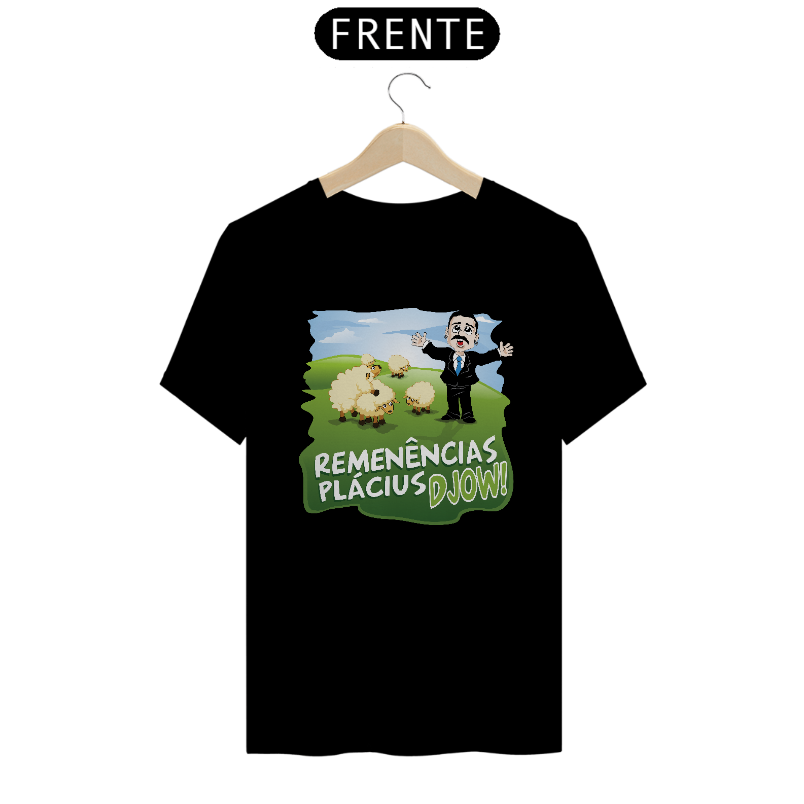 Remenências Plácius Djow -  T-Shirt Prime