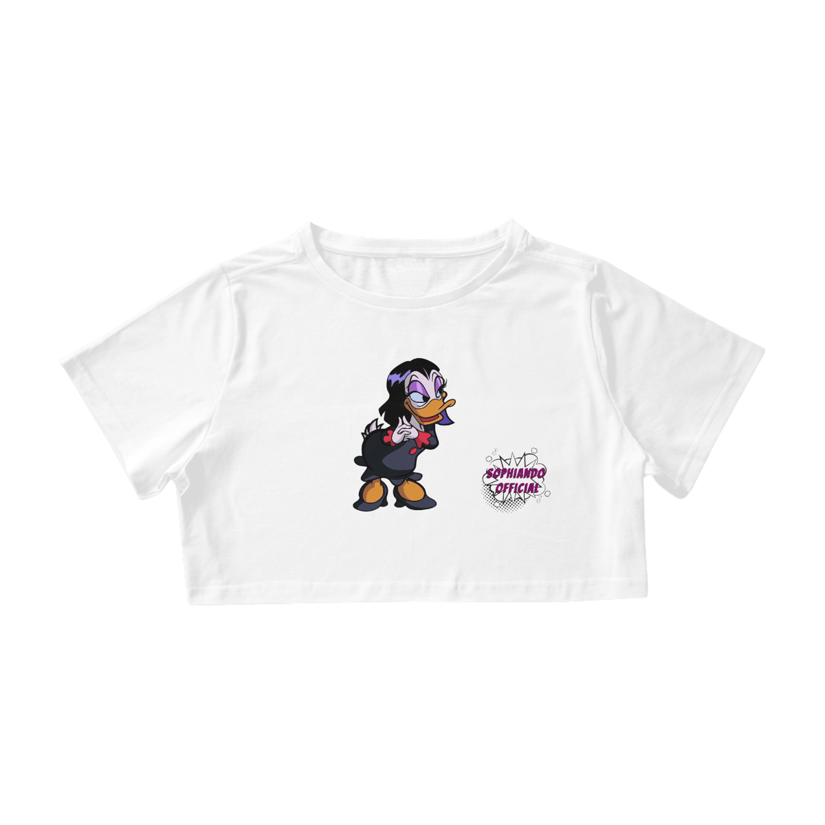 Nome do produto: Maga! Camisa Cropped Feminino