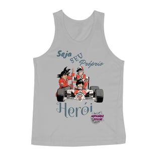 Nome do produtoSeja Seu Próprio Herói! Camisa Regata