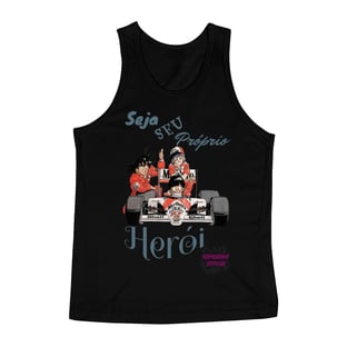 Nome do produtoSeja Seu Próprio Herói! Camisa Regata