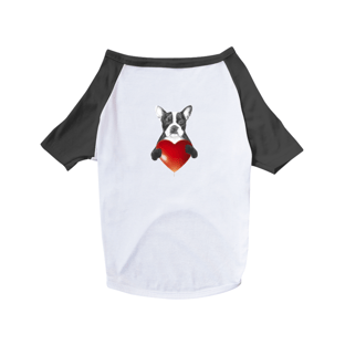 Nome do produtoCoração! Camisa Pet Dog