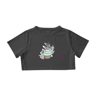 Nome do produtoCupcake! Camisa Cropped Feminino