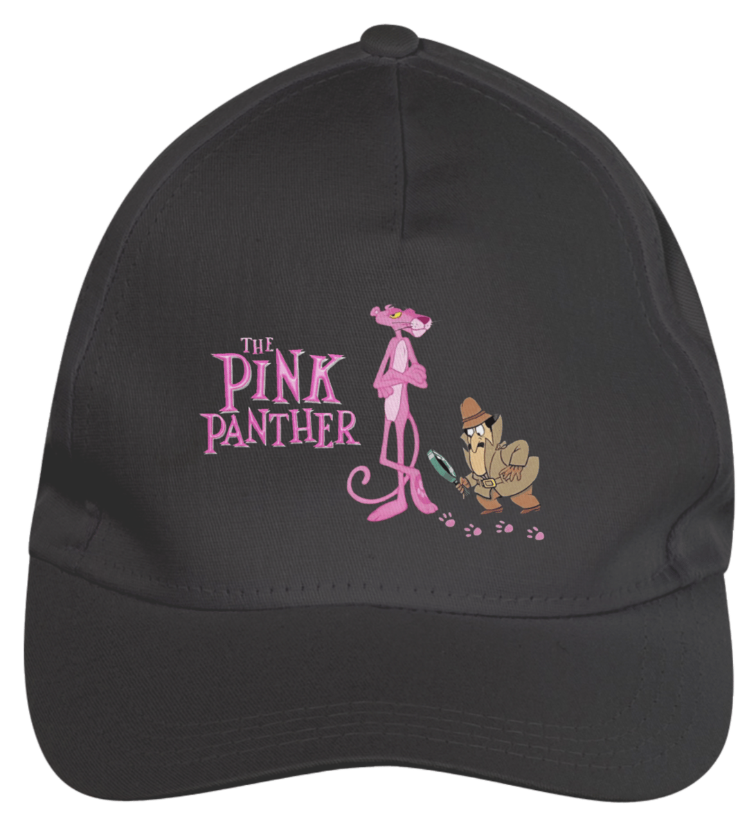 Nome do produto: Boné de Brim! Pantera Cor de Rosa 