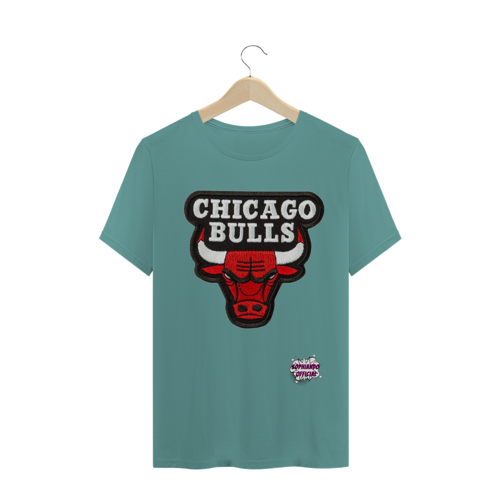 Chicago Bulls! Camisa Masculina Estonada