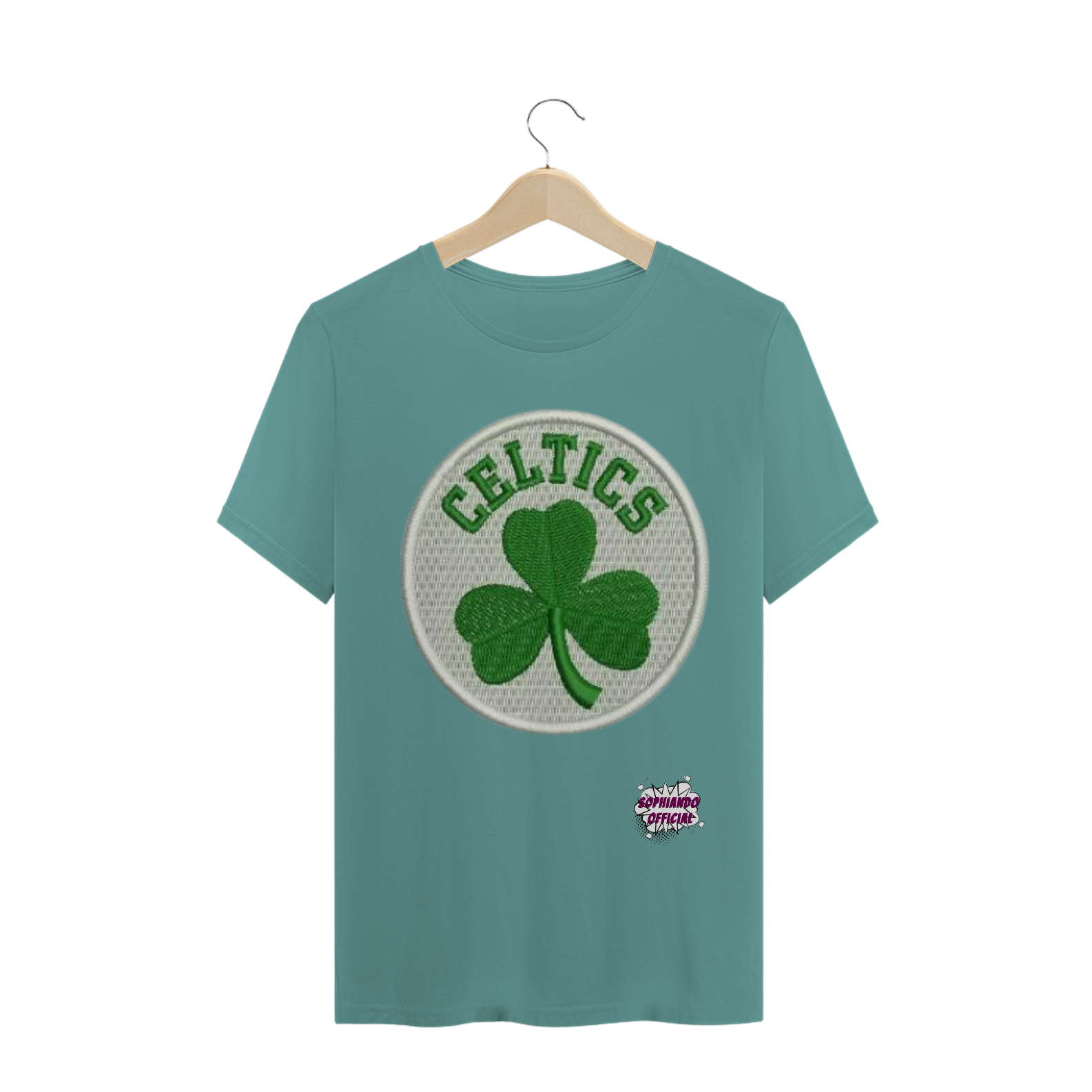 Celtics! Camisa Masculina Estonada