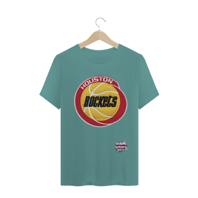 Hoston Rockets! Camisa Masculina Estonada
