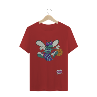 Nome do produtoCharlotte Hornets! Camisa Masculina Estonada