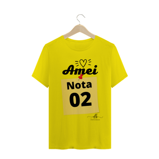 Nome do produto Amei, nota 02 (Camiseta quality) LP