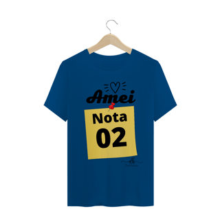 Nome do produto Amei, nota 02 (Camiseta quality) LP
