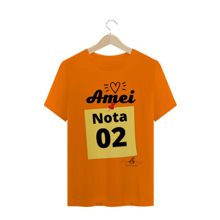 Nome do produto Amei, nota 02 (Camiseta quality) LP