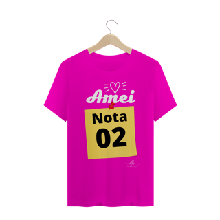 Nome do produto Amei, nota 02 (Camiseta quality.) LB