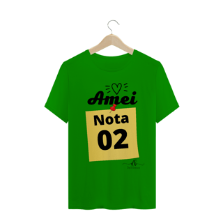 Nome do produto Amei, nota 02 (Camiseta quality) LP