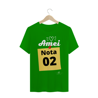 Nome do produto Amei, nota 02 (Camiseta quality.) LB