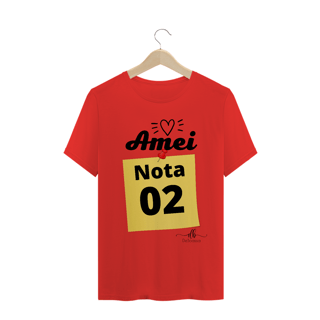 Nome do produto Amei, nota 02 (Camiseta quality) LP
