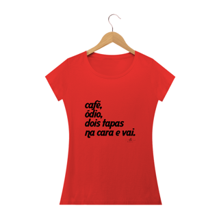 Nome do produto Café, ódio, dois tapas na cara e vai (Baby long quality) LP