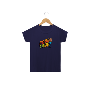 Nome do produtoCamisa do Canal | Pode To Be? | T-Shirt Infantil