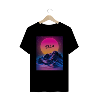 Tshirt Sunshine Coleção VaporWave