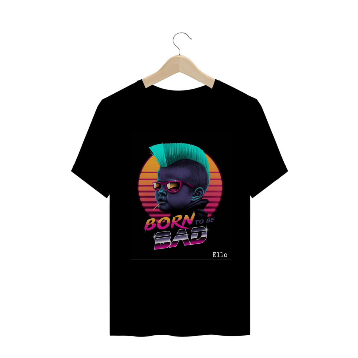 Nome do produto: Tshirt BabyBad Coleção Vaporwave