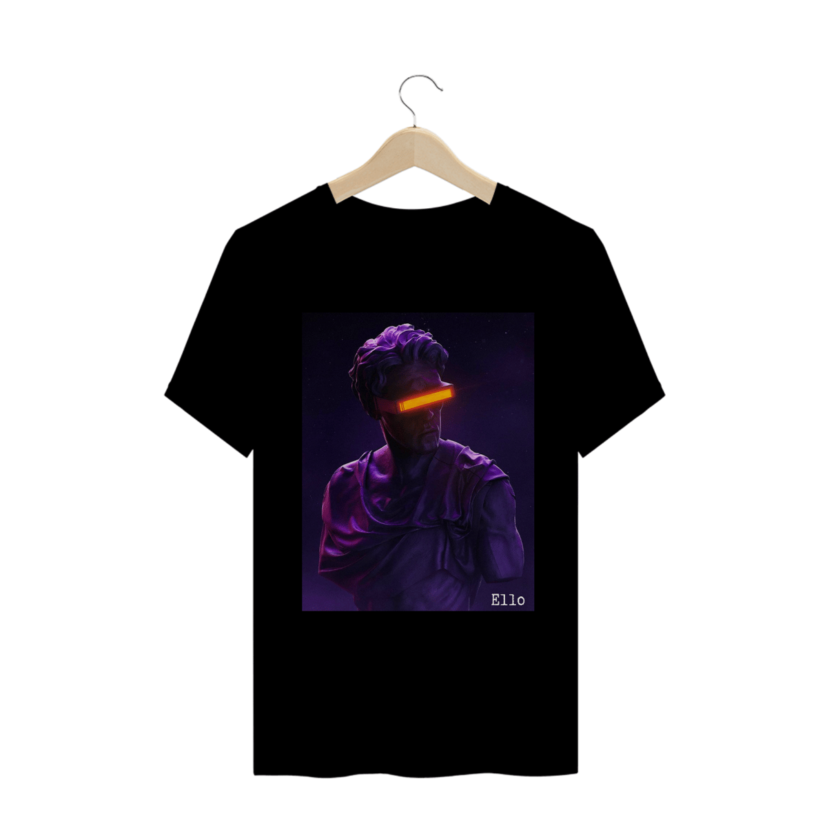 Nome do produto: Tshirt David Coleção Vaporwave