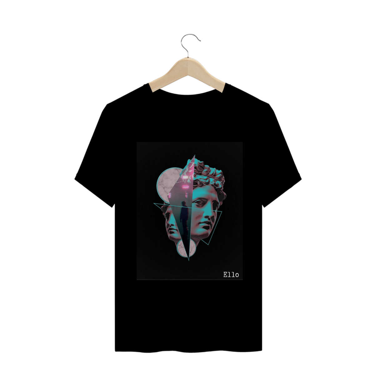 Nome do produto: Tshirt Estranho Coleção Vaporwave