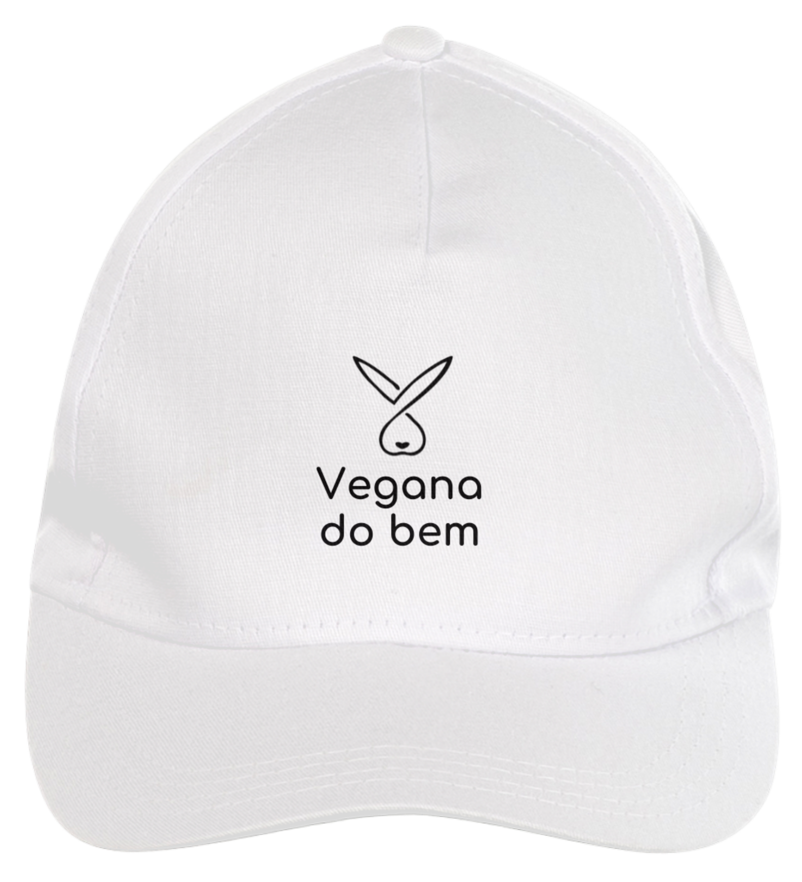 BONÉ - VEGANA DO BEM (logomarca preta)