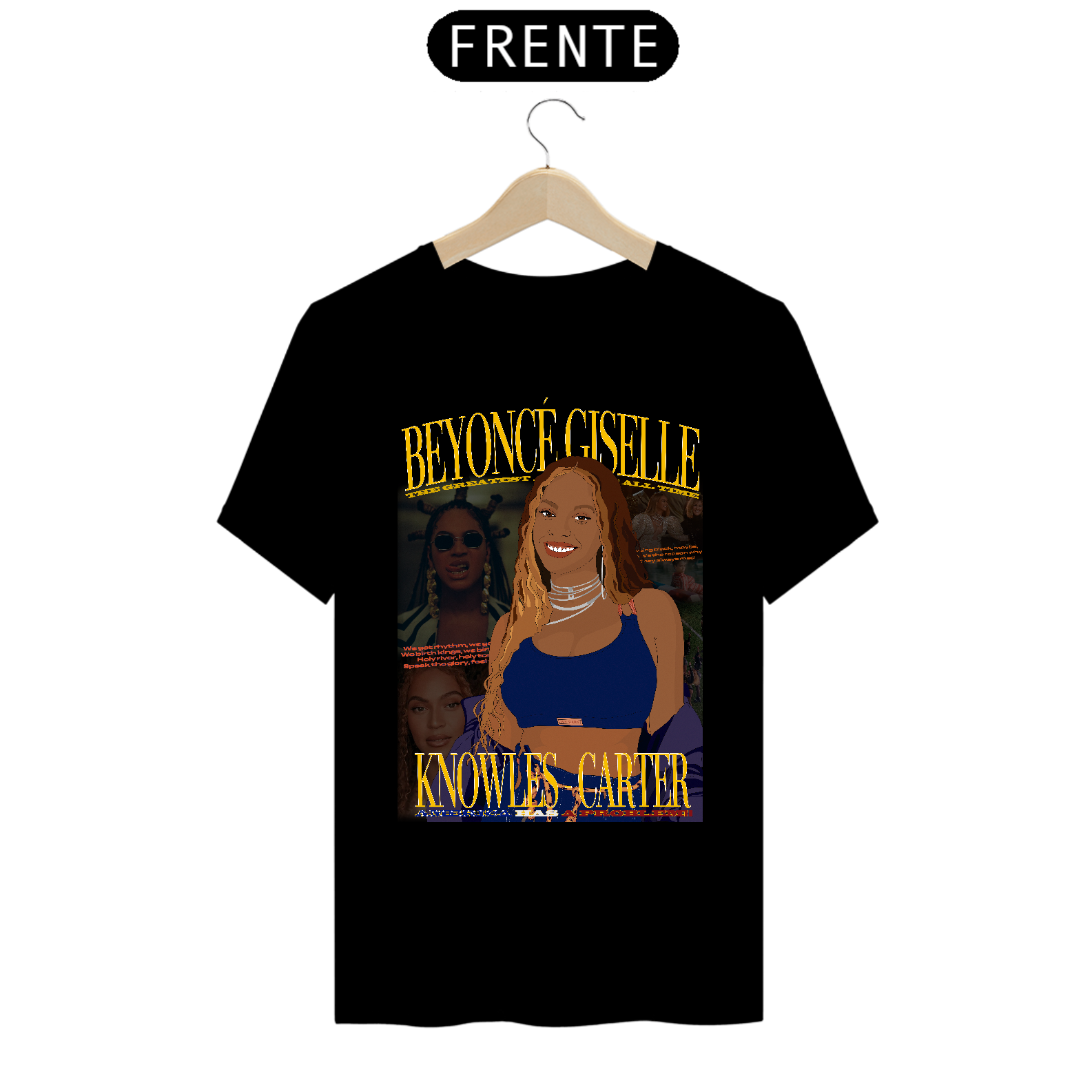 T-Shirt Prime Beyoncé em Hood Dream I Loja