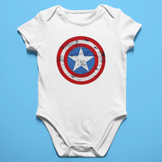 Nome do produto Body Bebê Capitão América