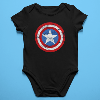 Body Bebê Capitão América