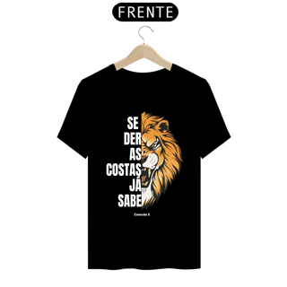 Nome do produto Camiseta se Der as Costas já Sabe