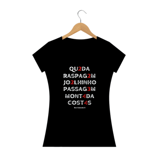Nome do produto Camiseta Pontuação - Feminina 
