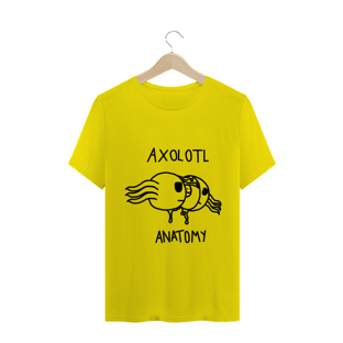 Nome do produtoCamiseta Axolotl Anatomy Masculina