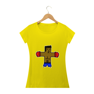 Nome do produtoCamiseta Homem Briga Colorido Feminina