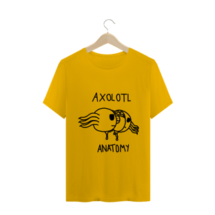 Nome do produtoCamiseta Axolotl Anatomy Masculina
