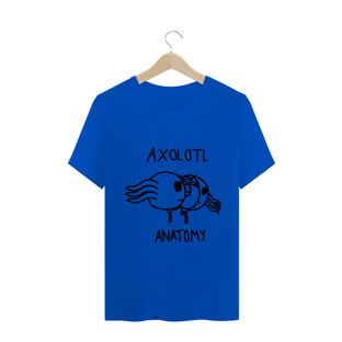 Nome do produtoCamiseta Axolotl Anatomy Masculina