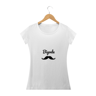Nome do produtoCamiseta Bigode Feminina