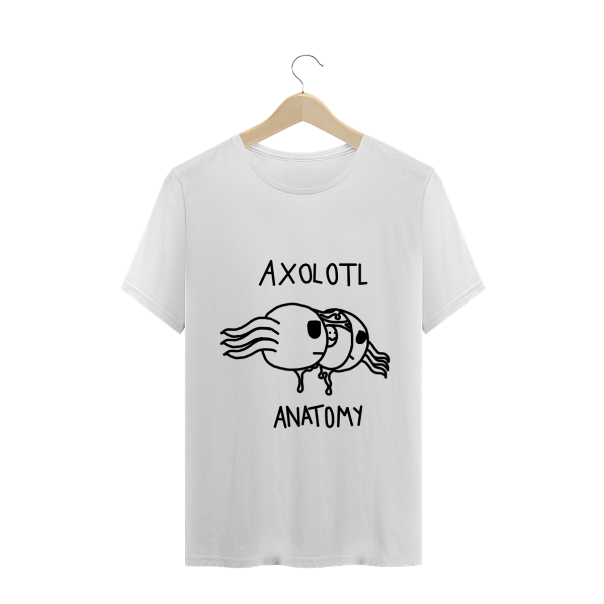 Nome do produto: Camiseta Axolotl Anatomy Masculina