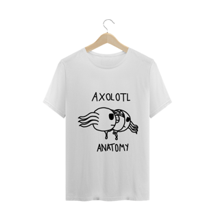 Nome do produtoCamiseta Axolotl Anatomy Masculina